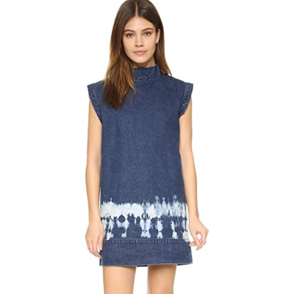 Rachel Comey Ellis Dress - Tie Dye Indigo